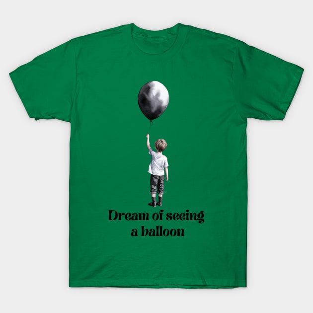 Dream of seeing a balloon Cute Sky T-Shirt by NKorn